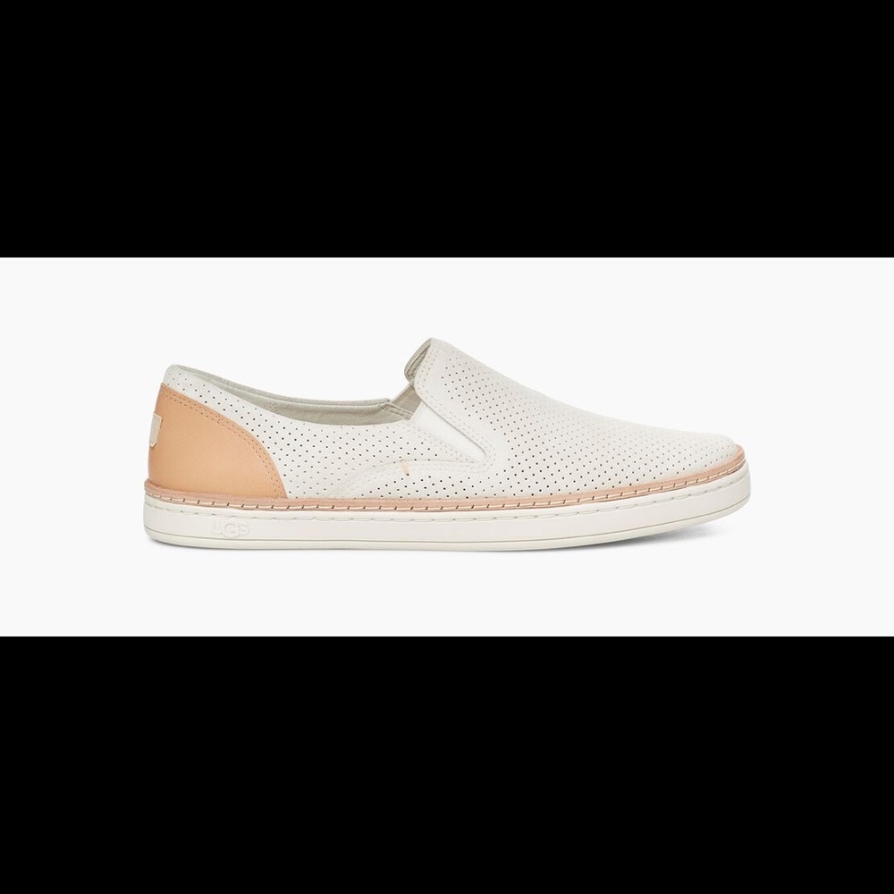 Ugh Adley Perforated Leather Slip-On Sneakers - Picture 3 of 5
